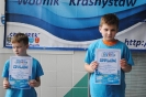 Trzecie miejsce SP3 Lubartów w zawodach pływackich w Krasnymstawie 27.02.2017