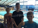 Kaja, Hubert i Bartek reprezentowali Szkołę Podstawową Nr 3 w Lubartowie w Finale Wojewódzkim w pływaniu 07.12.2017